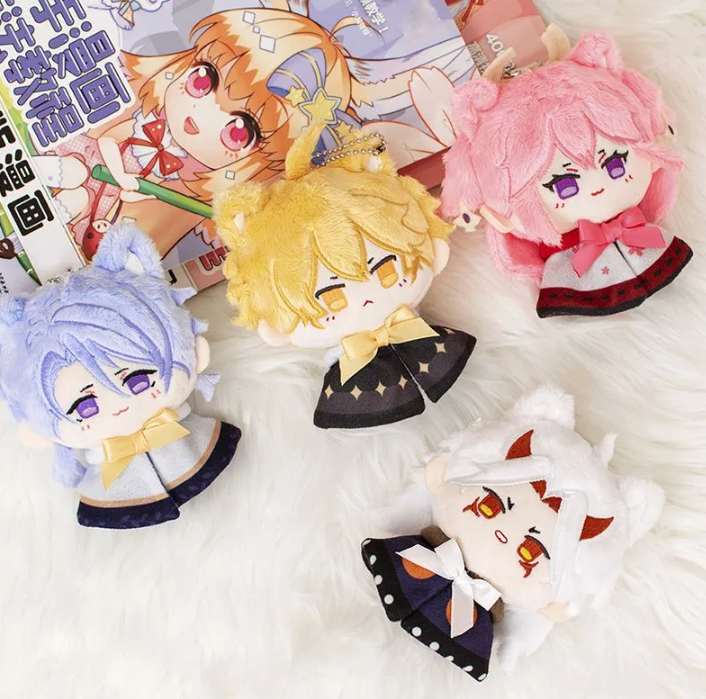 Genshin impact: Plush Keychains