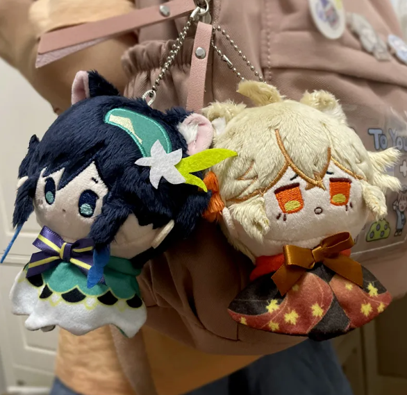 Genshin impact: Plush Keychains