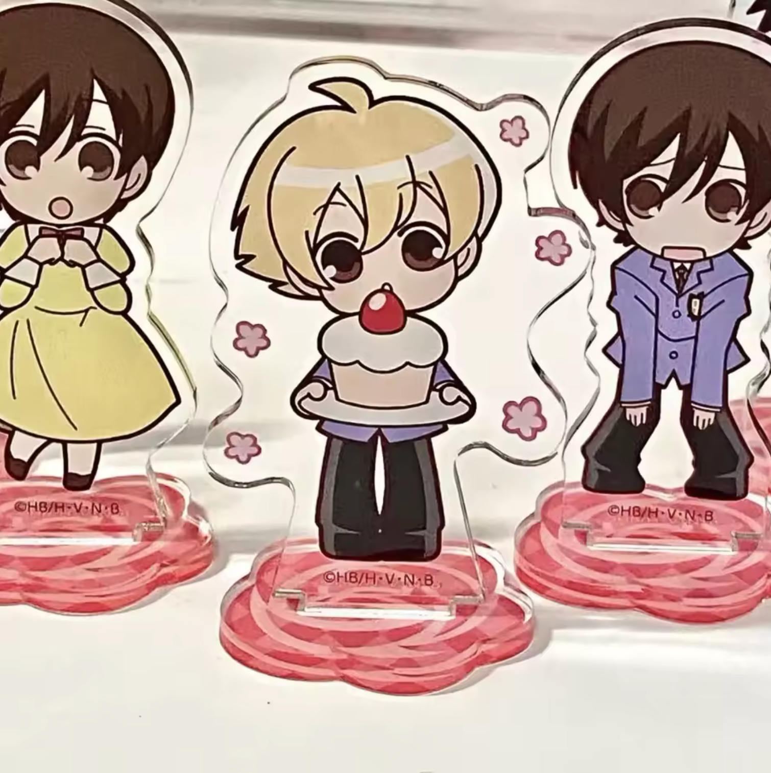 Ouran High School Host Club 6pcs/set Cute Acrylic Mini Stands