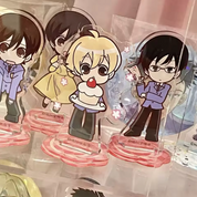Ouran High School Host Club 6pcs/set Cute Acrylic Mini Stands