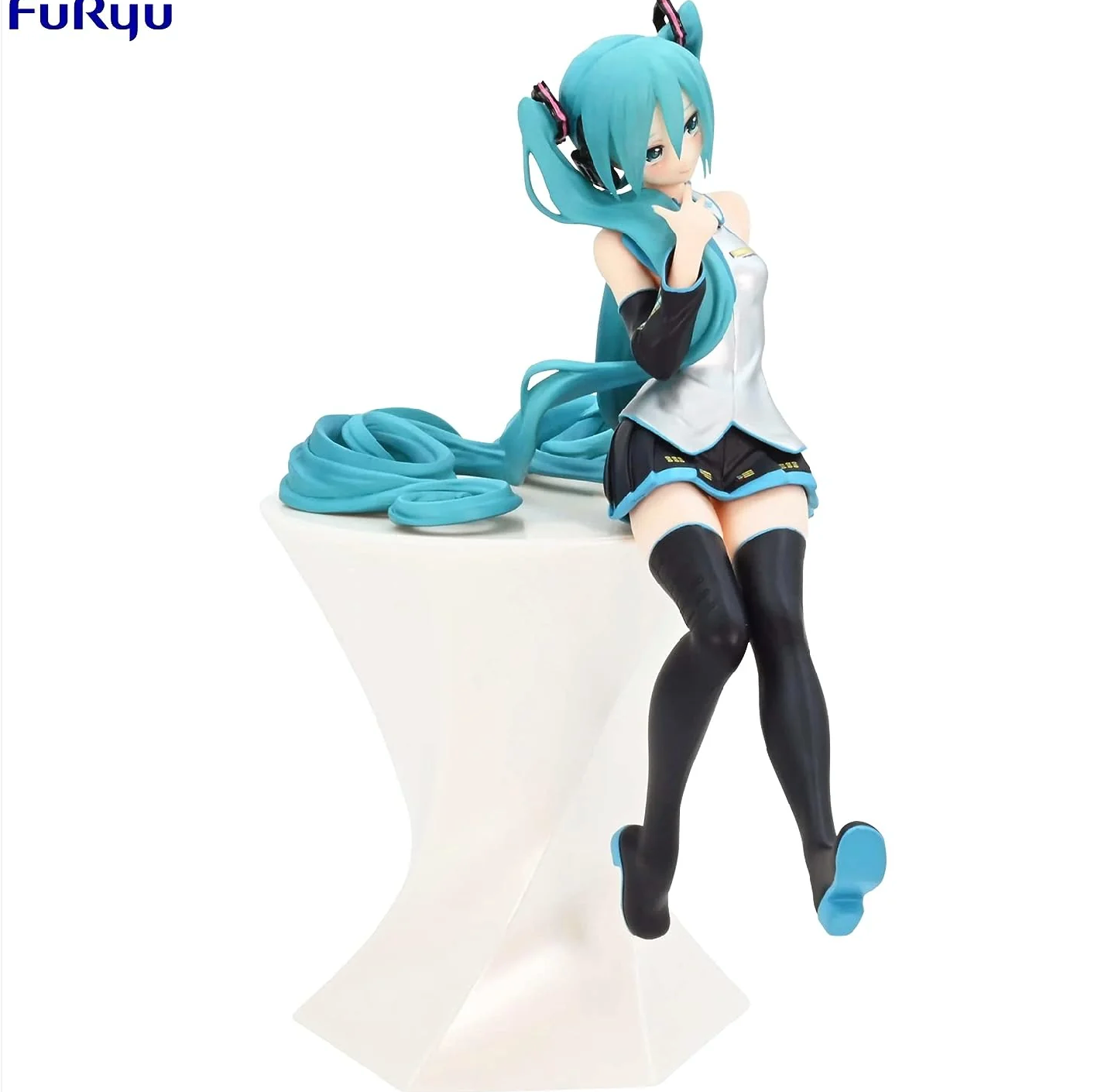 Vocaloid - Hatsune Miku - Original Outfit Noodle Stopper Figure Pearl By Furyu