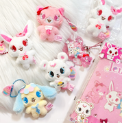 Jewel Pet Plush Keychain (1 Random Plush) Gashapon