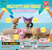 Hello Kitty and Friends Vacation Mini Figure Gashapon