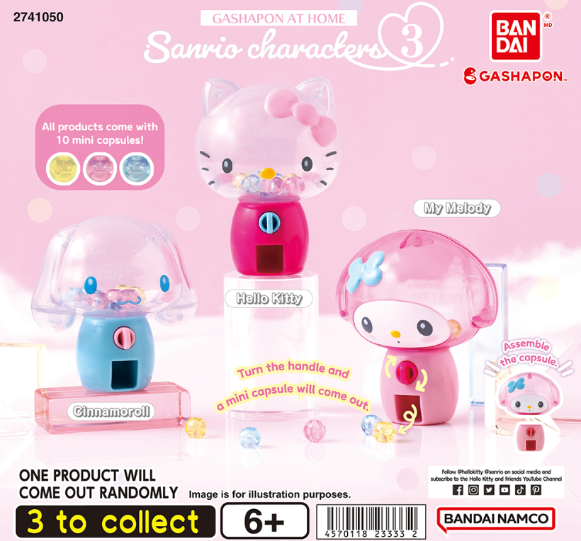 Sanrio My Melody Gashapon Machine Mini Figure