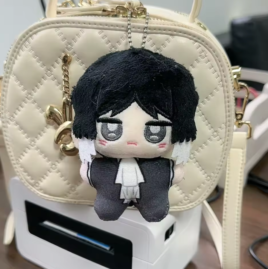Bungo Stray Dogs Akutagawa Handmade Plush keychain
