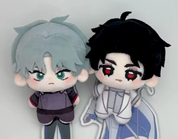 Alien Stage Ivan and Till Round 6 Plushie Keychain Set (2 pcs)