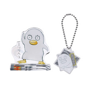 Gintama Acrylic Stand and Keychain Set Gashapon Keychain Charm
