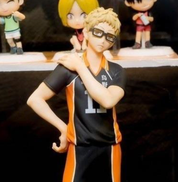 NO BOX Haikyuu Kei Tsukishina DFX Figure Vol 5 by Bandai