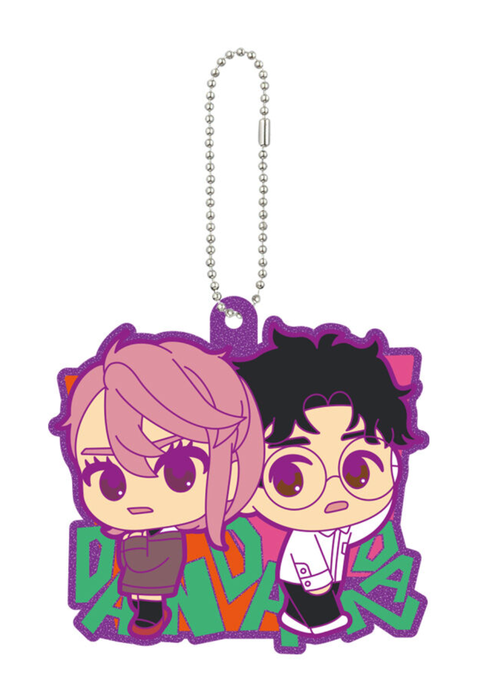 Dandadan Deformed Rubber Mascot Keychain Gashapon
