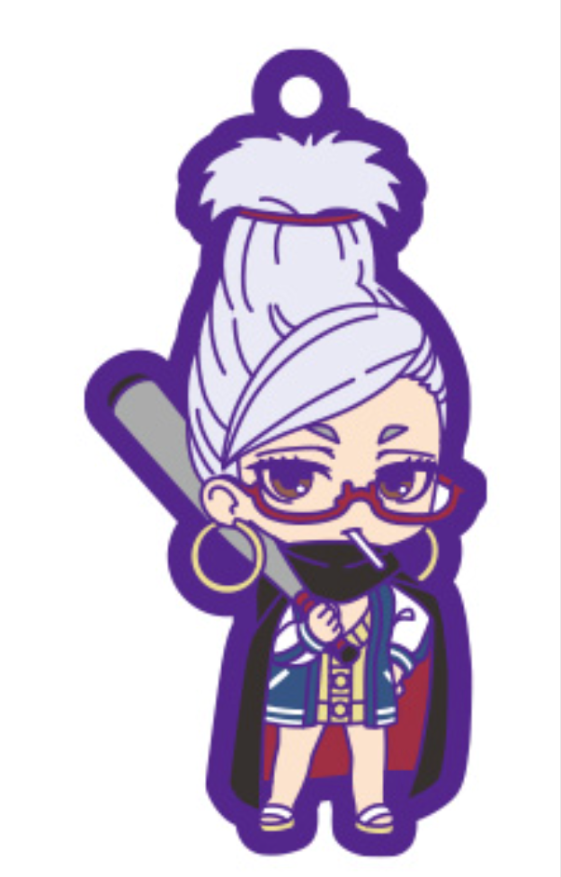 Dandadan Character Mascot Rubber Keychain Ichi Ban Kuji Prize G (Copy)