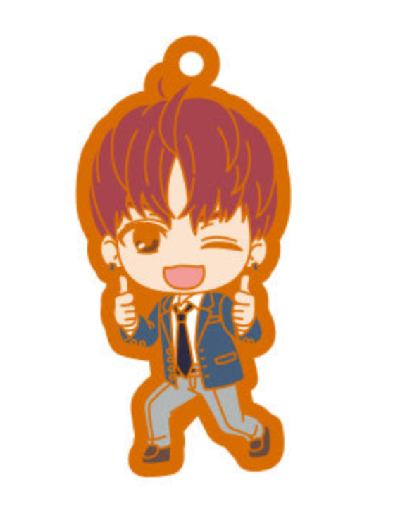 Dandadan Character Mascot Rubber Keychain Ichi Ban Kuji Prize G (Copy)