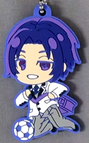 Blue Lock Deformed Rubber Character Keychain vol 2