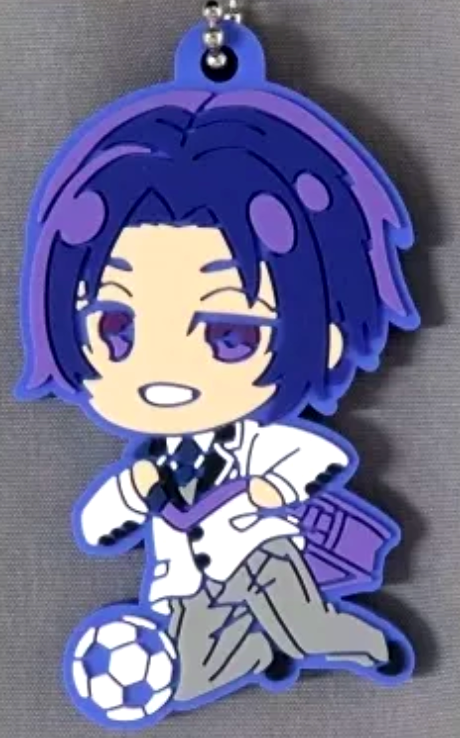 Blue Lock Deformed Rubber Character Keychain vol 2