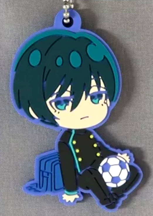 Blue Lock Deformed Rubber Character Keychain vol 2