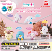 Sanrio Hugcot Gashapon Mini Figure Hello Kitty and Friends Pearl Ver.