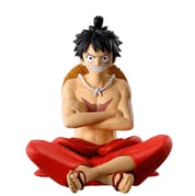 OPEN BOX - One Piece Monkey D. Luffy sitting action figure by Bandai