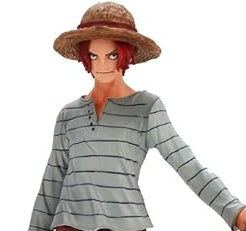 OPEN BOX - One Piece DXF Banpresto The Grandline Men Shanks figure
