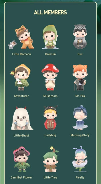 Hacipupu Adventure In The Woods Blind box Figures by Pop Mart