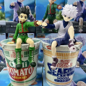 HUNTER x HUNTER Gon Killua Set of 2 Noodle Stopper Figures by Furyu
