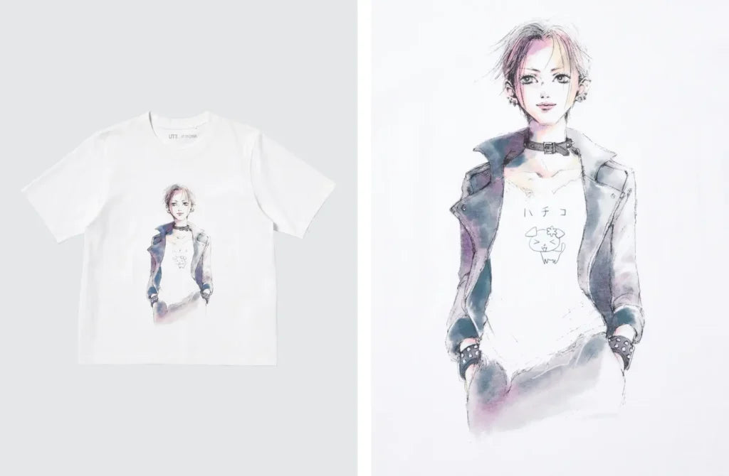 Nana x Uniqlo Collaboration T-shirt (size medium)