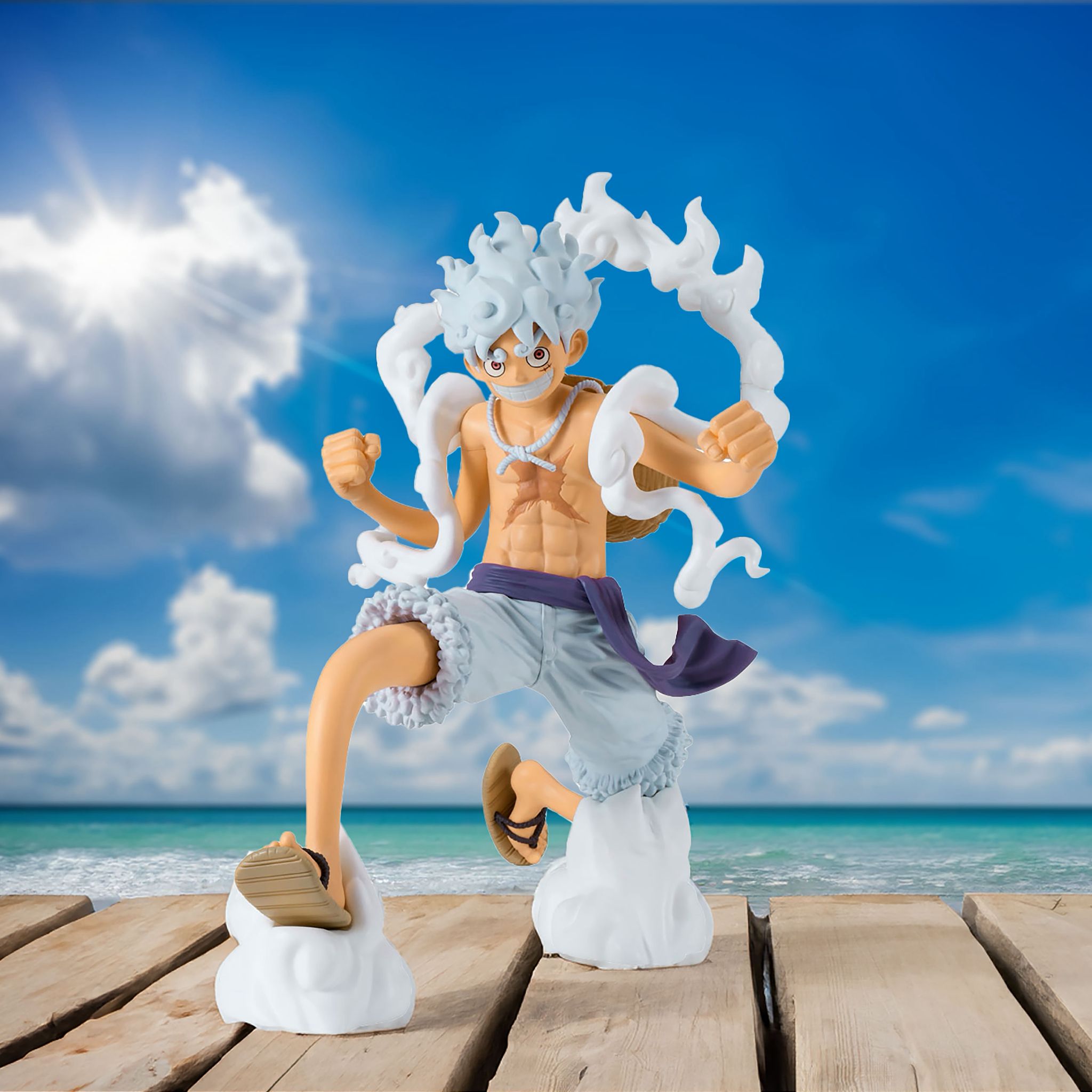 One piece Gear 5 Monkey D.Luffy Grandista Figure by Bandai