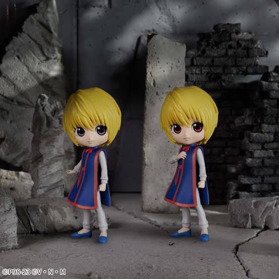 ⁠OPEN BOX Kurapika Qposket Figure by Bandai
