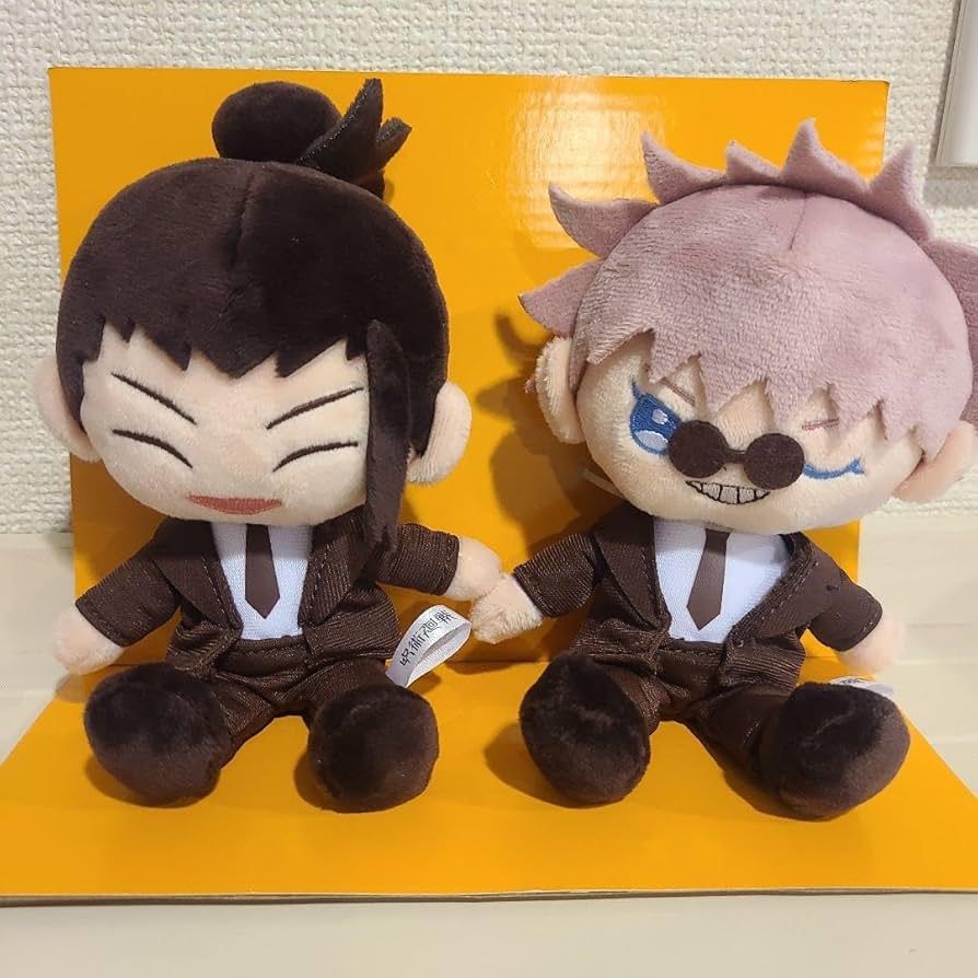 Jujutsu Kaisen Official Gojo and Geto Plushies Collector Set (RARE)