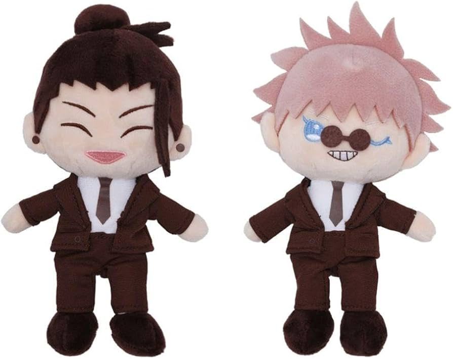 Jujutsu Kaisen Official Gojo and Geto Plushies Collector Set (RARE)