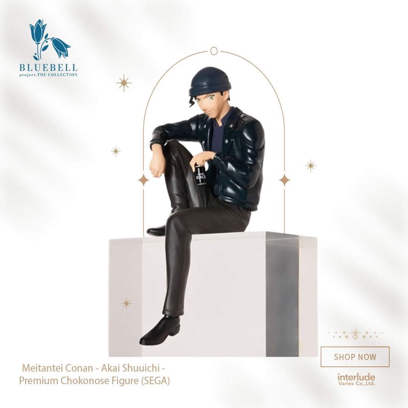 OPEN BOX - Detective Conan SEGA Premium Chokonose Shuichi Akai Ver B figure