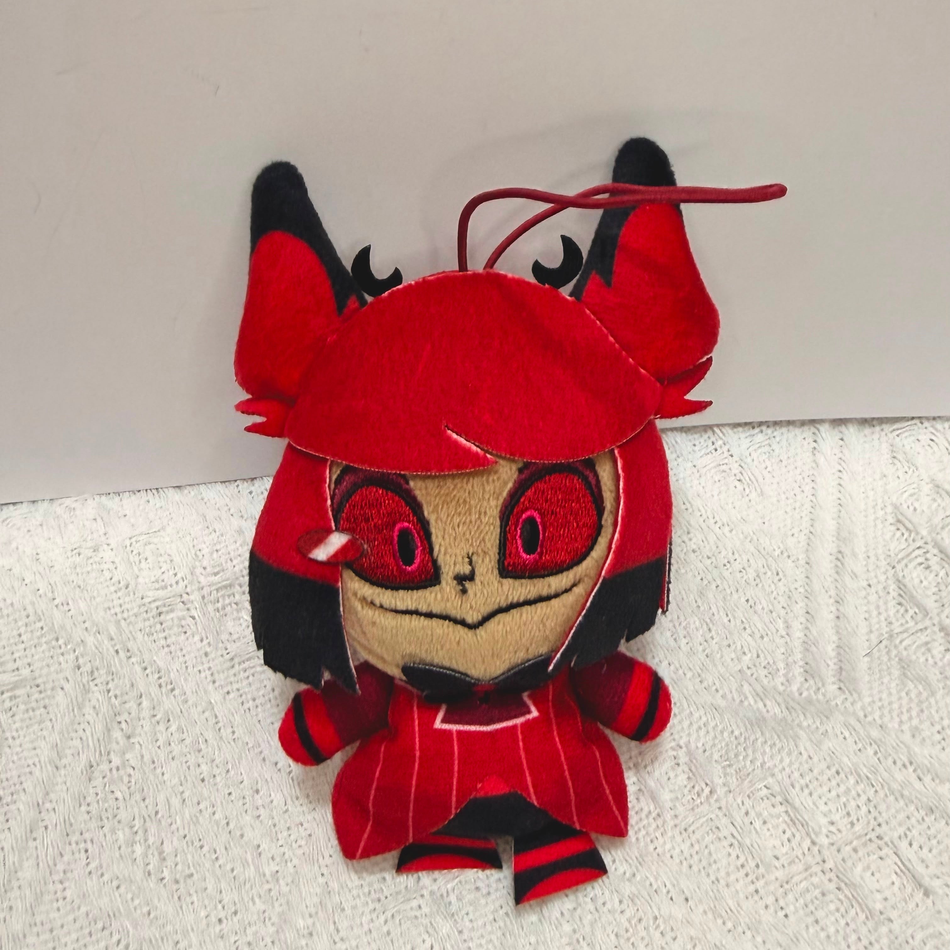 Hazbin Hotel Alastor Finger plush keychain JP