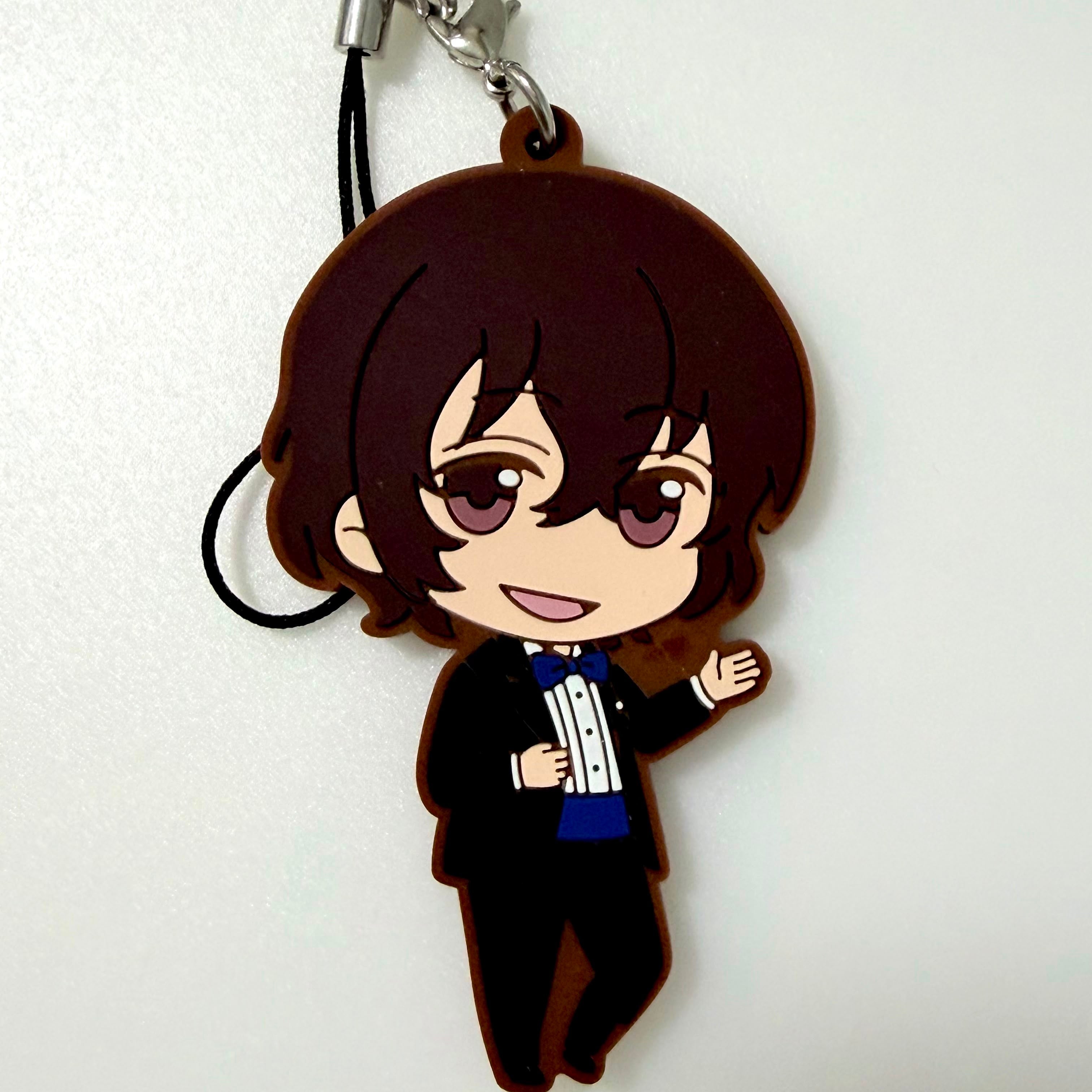 Bungo Stray Dogs Osamu Dazai strap rubber keychain 2 JP