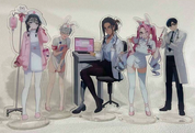 Alien Stage Nurse AU Theme - Acrylic Stands