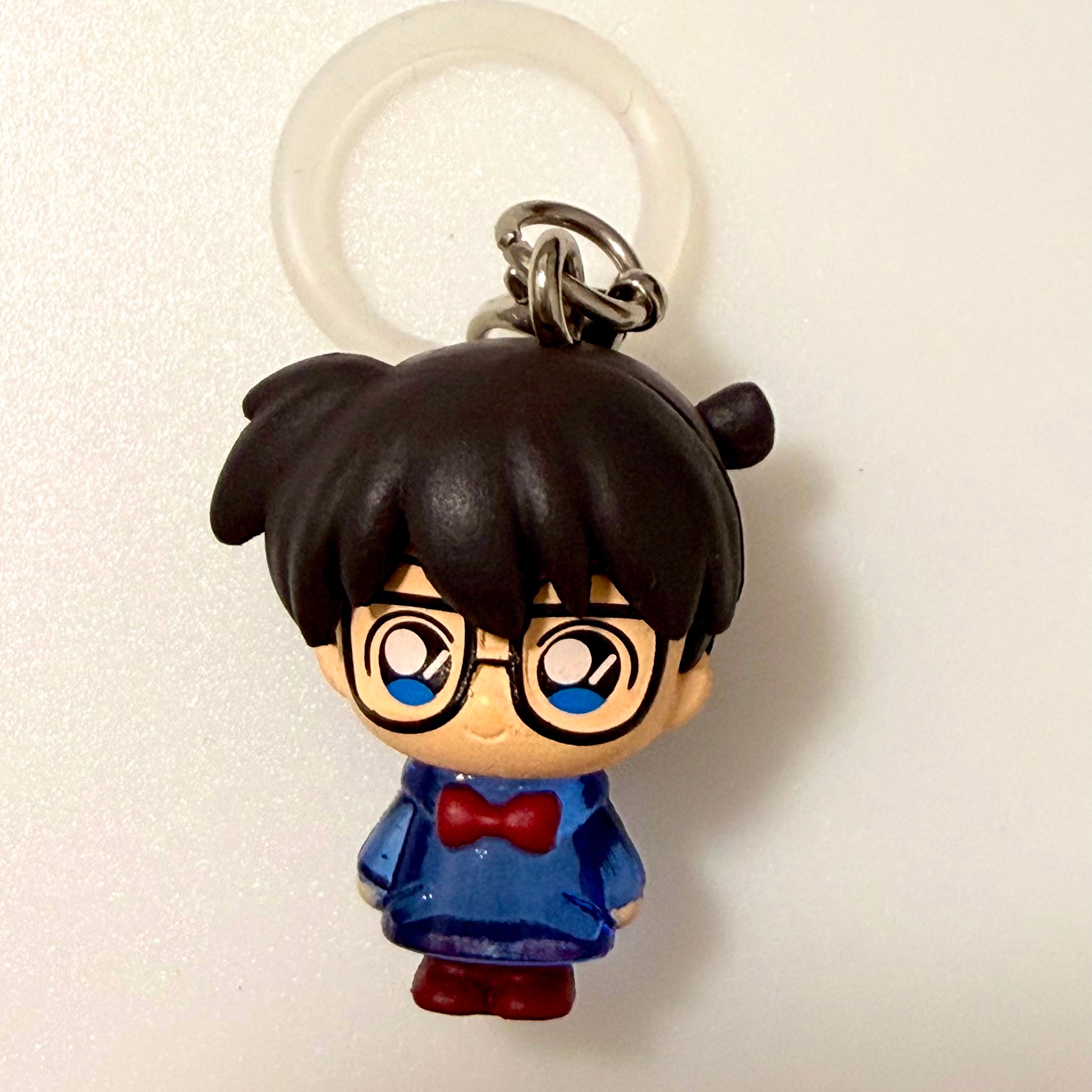 Detective Conan Edogawa Conan mini figurine keychain by Bandai