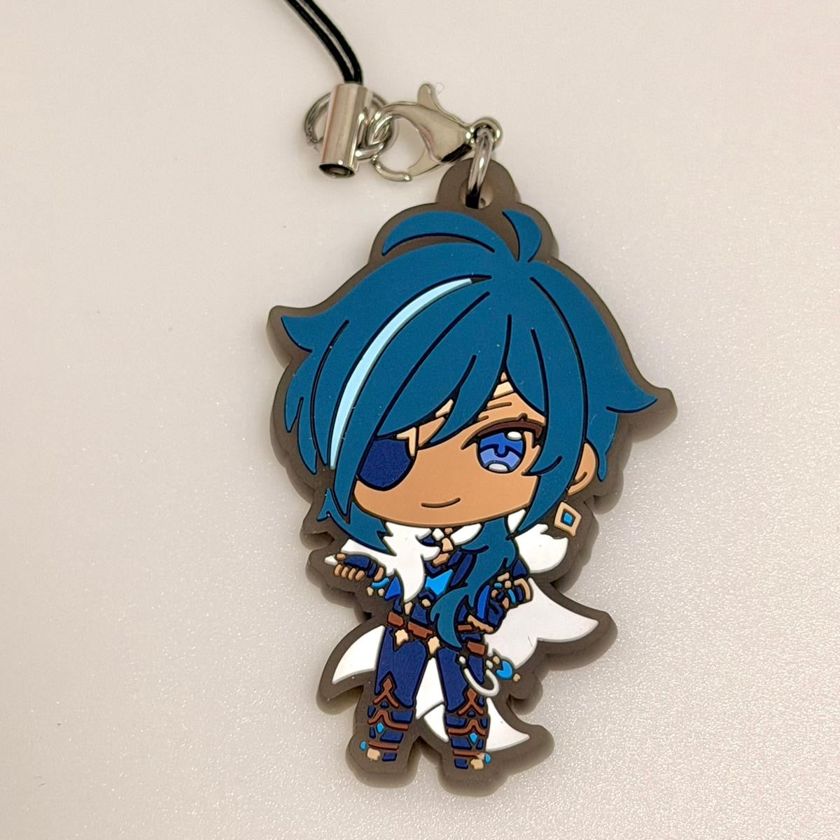 Genshin Impact Kaeya strap rubber keychain by Bushiroad Creative