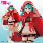 HATSUNE MIKU - Taito Miku Wonderland figure - The Little Red Riding Hood Ver.