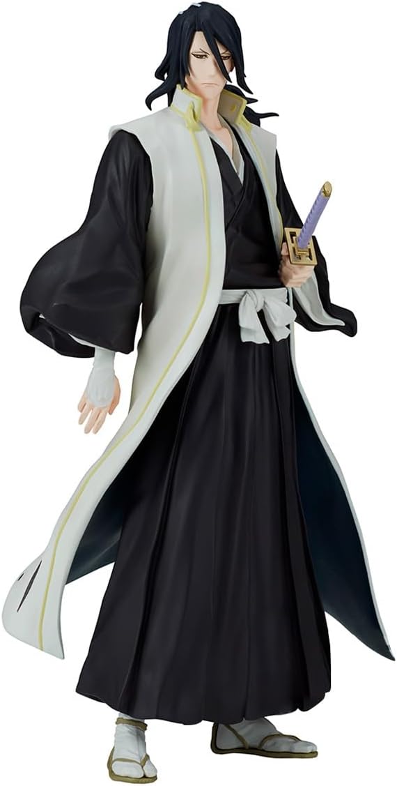 OPEN BOX - BLEACH - Solid and Souls Byakuya Kuchiki figure by Banpresto