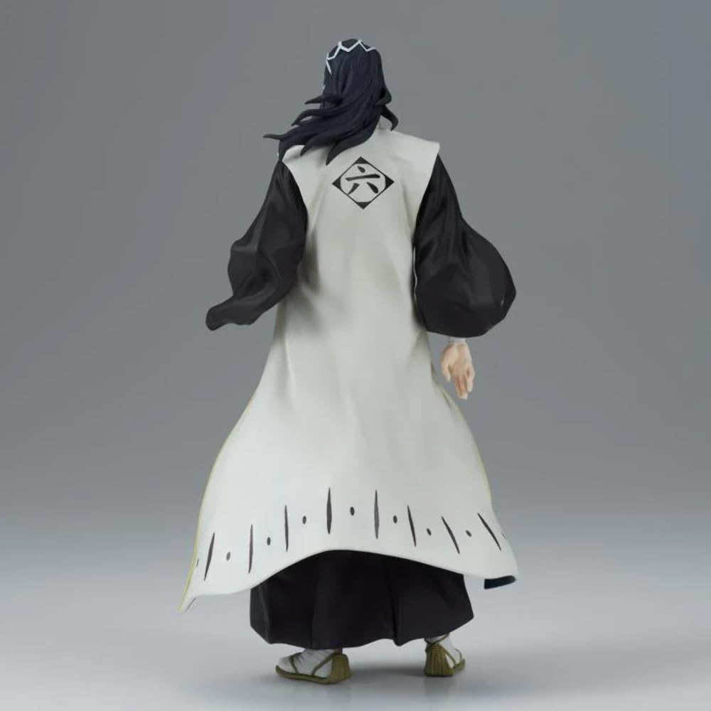 OPEN BOX - BLEACH - Solid and Souls Byakuya Kuchiki figure by Banpresto