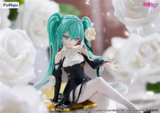 HATSUNE MIKU - FuRyu Noodle Stopper Figure - Flower Fairy White Rose Ver.