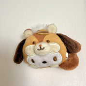 Sanrio Pochacco Risumofumofu series mini plush pin badge