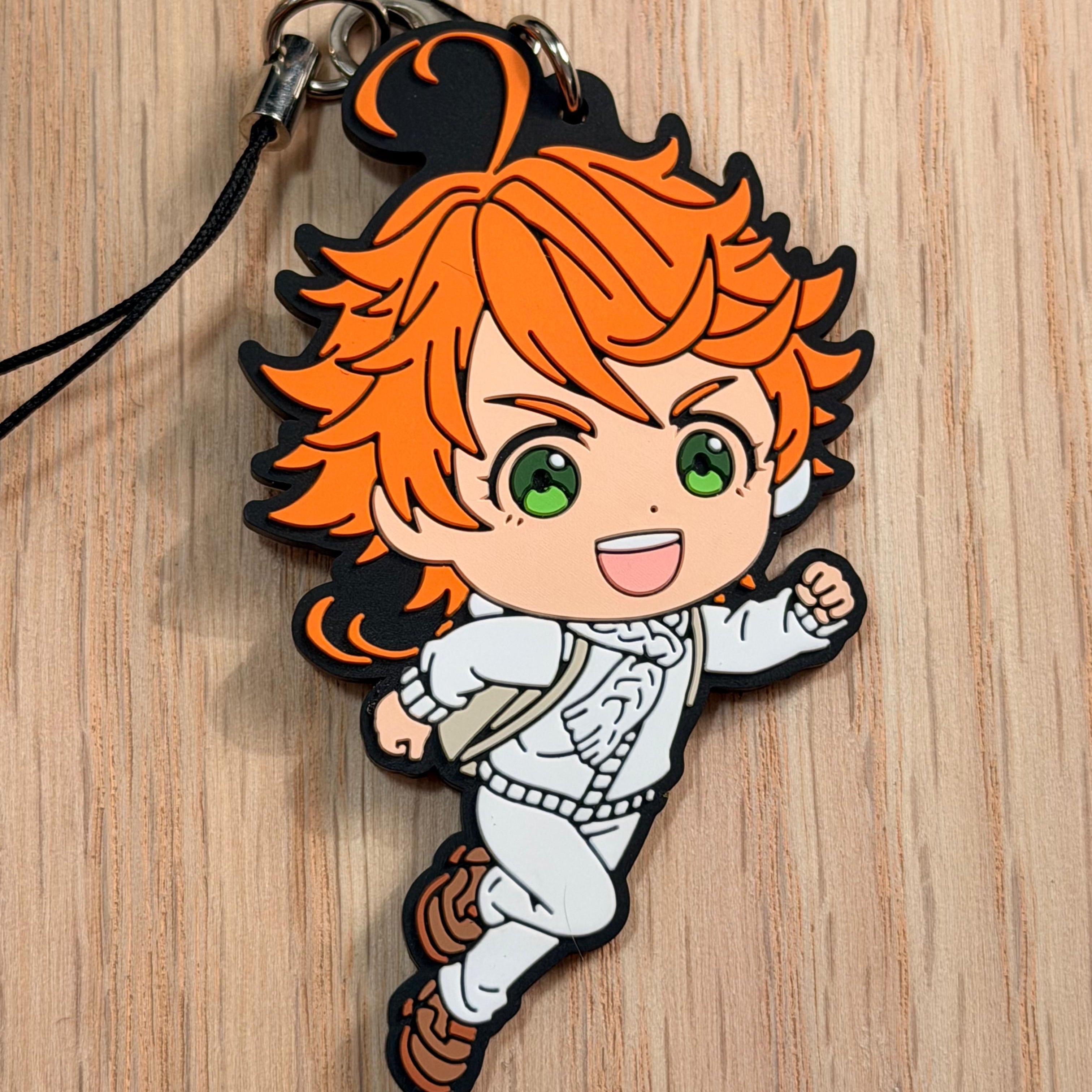 Promised Neverland Emma Ichiban Kuji Strap rubber keychain