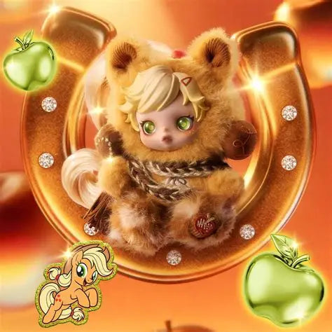 Skullpanda x My Little Pony Plush Keychain Pendant Blind Box by Pop Mart