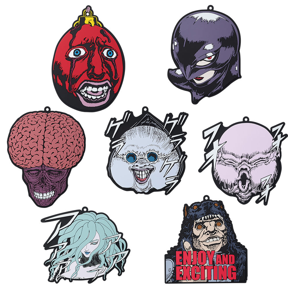 Berserk Ichiban Kuji G prize Rubber Keyholder and Cup Coaster Character Mascot Gashapon