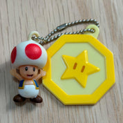 Super Mario 3D Land Toad mini figurine keychain