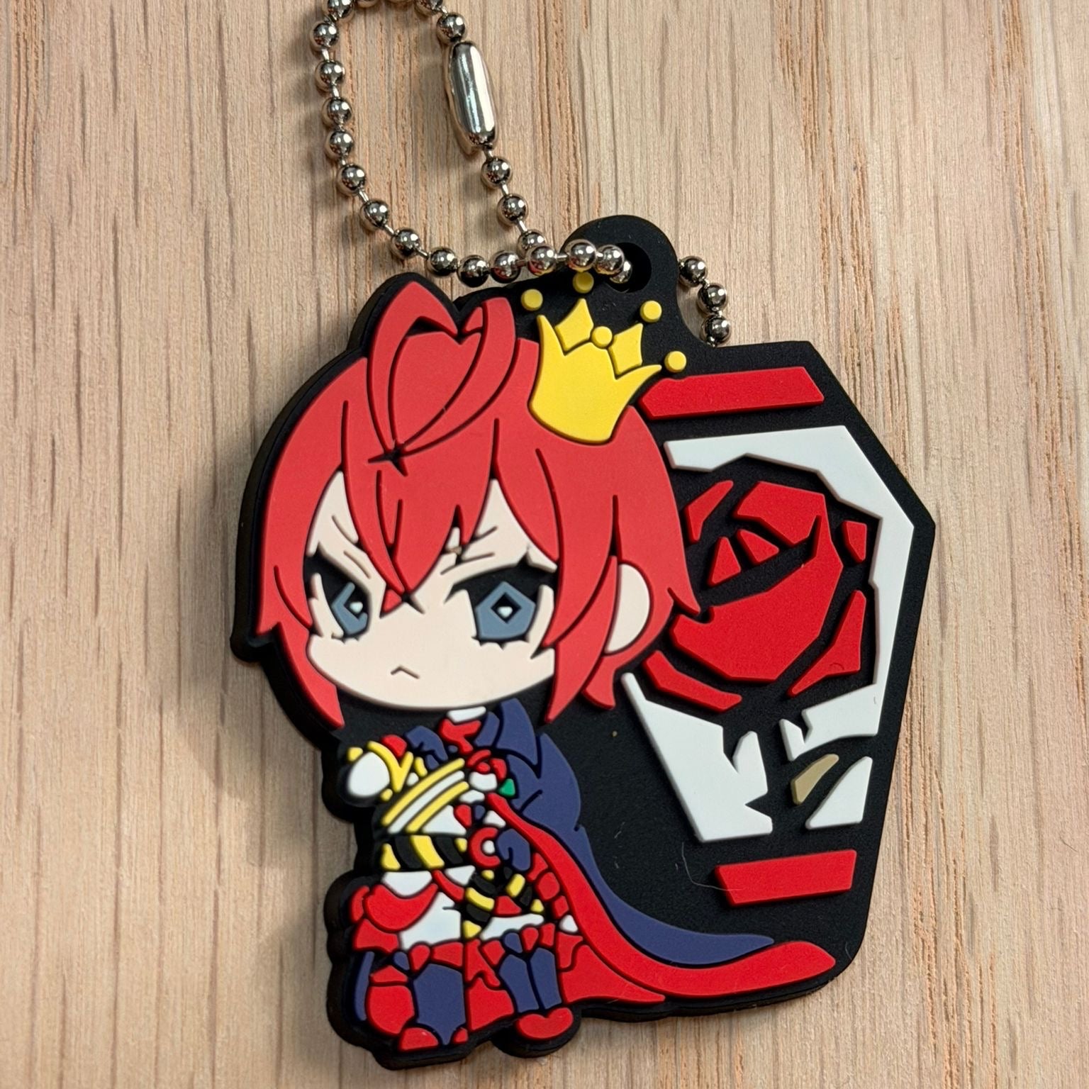 Twisted Wonderland Heartslabyul Dorm rubber keychains