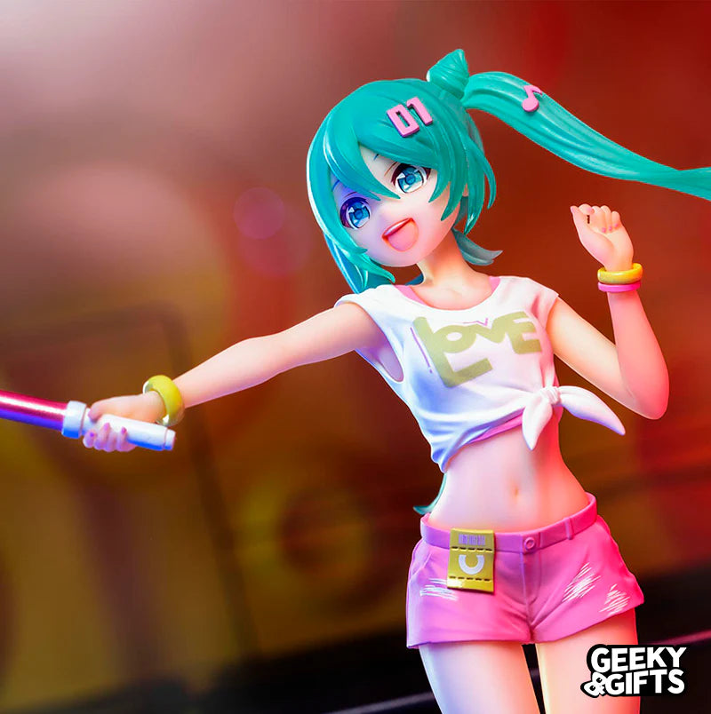 HATSUNE MIKU- Luminista (live cheering) open box figure by SEGA