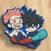 Jujutsu Kaisen Sukuna & Megumi rubber keychain