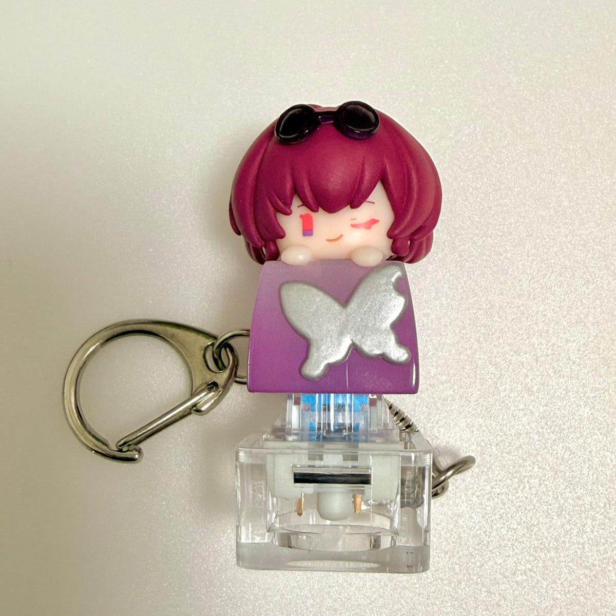 Honkai Star Rail official Kafka fingertip Keycap keychain by HoYoverse