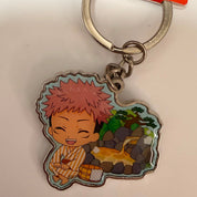 Jujutsu Kaisen Itadori Yuji metal keychain by Pirates Factory