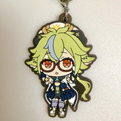 Genshin Impact Sucrose strap rubber keychain by Bushiroad
