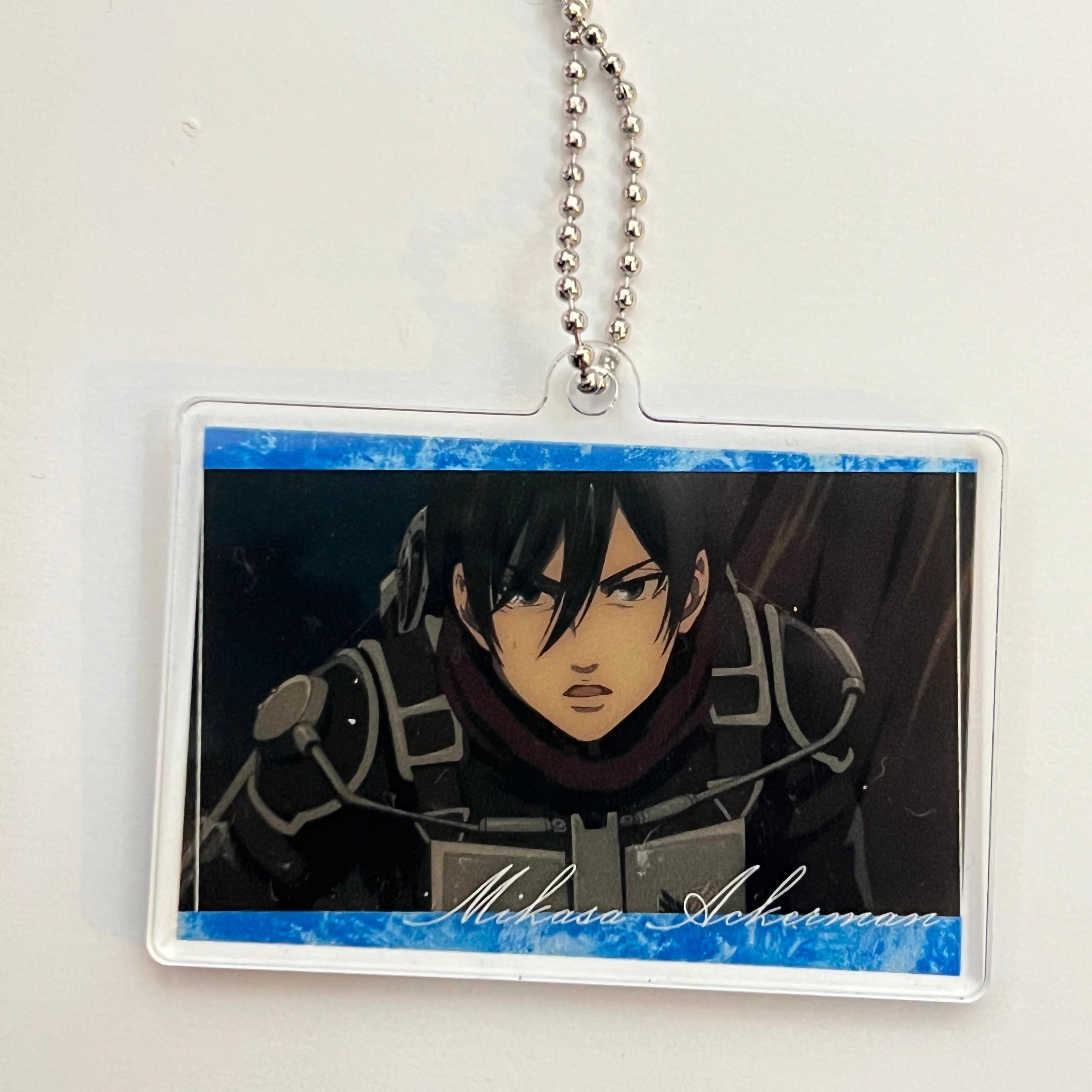 Attack On Titan Mikasa Ackerman acrylic keychain